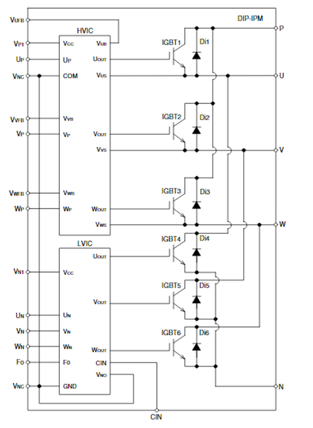 PS21963-4A-circuit