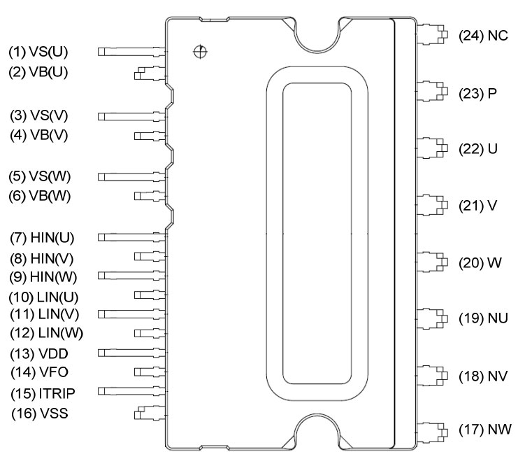 ikcm15h60ga pins