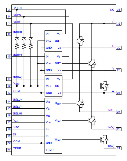 6MBP15XSC060-50 DATASHEET