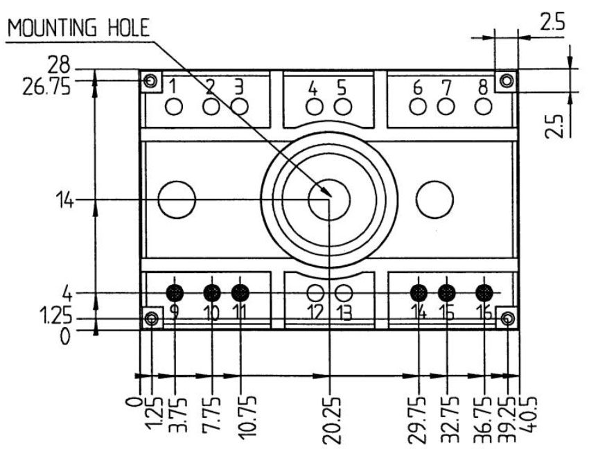 sk100kq16 structure