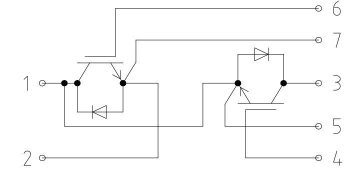 FF300R12KT3 STRUCTURE