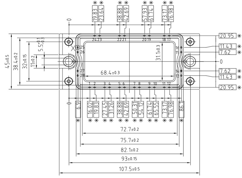 FS75R12KT4_B15 STRUCTURE