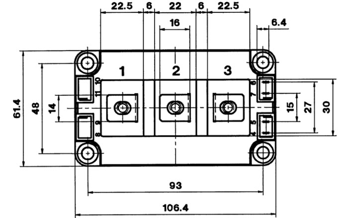 skm200gb12t4 structure