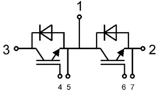 SKM150GB12T4-circuit