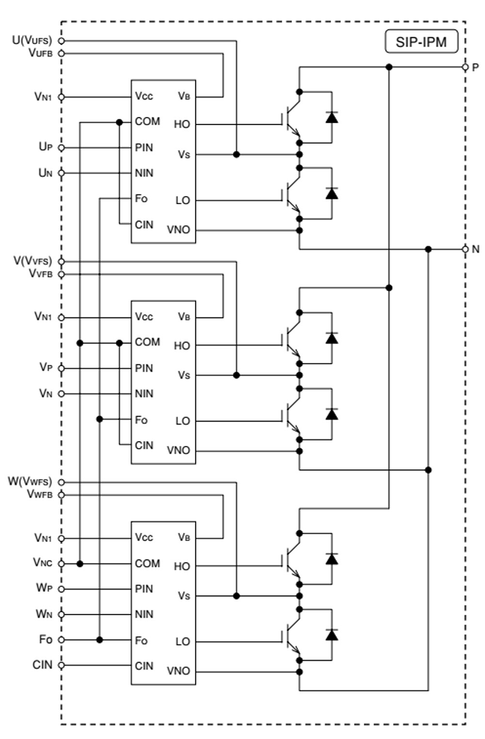 PS21661-Z-circuit